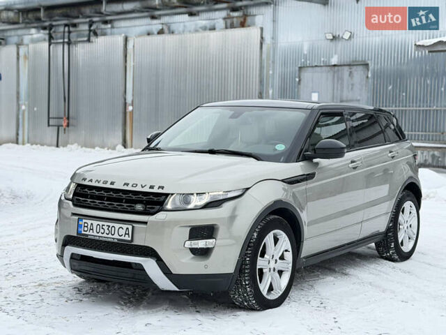 Жовтий Ленд Ровер Рендж Ровер Евок, об'ємом двигуна 2.18 л та пробігом 183 тис. км за 18750 $, фото 4 на Automoto.ua