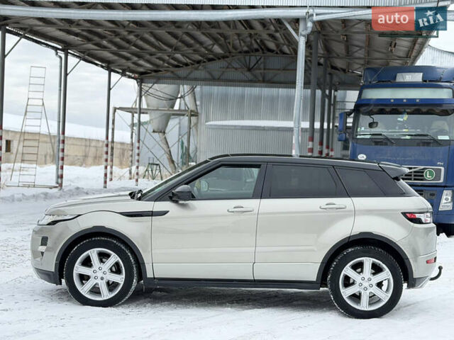 Жовтий Ленд Ровер Рендж Ровер Евок, об'ємом двигуна 2.18 л та пробігом 183 тис. км за 18750 $, фото 6 на Automoto.ua