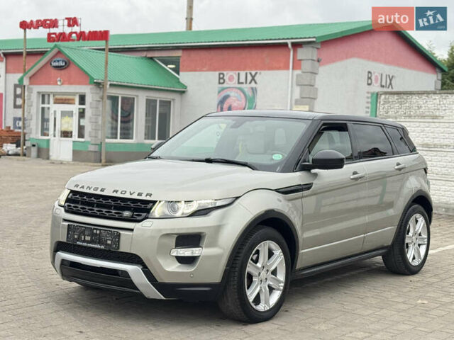 Жовтий Ленд Ровер Рендж Ровер Евок, об'ємом двигуна 2.18 л та пробігом 183 тис. км за 18950 $, фото 3 на Automoto.ua