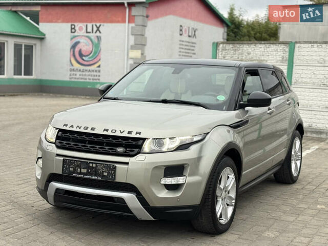 Жовтий Ленд Ровер Рендж Ровер Евок, об'ємом двигуна 2.18 л та пробігом 183 тис. км за 18950 $, фото 2 на Automoto.ua