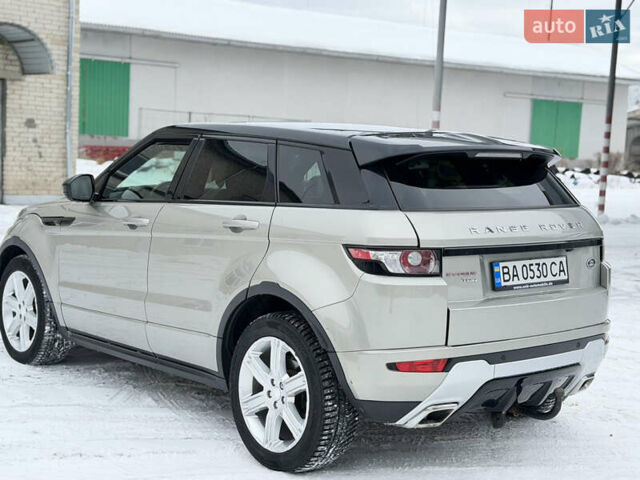 Жовтий Ленд Ровер Рендж Ровер Евок, об'ємом двигуна 2.18 л та пробігом 183 тис. км за 18750 $, фото 8 на Automoto.ua