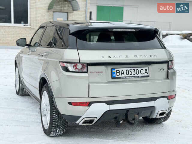 Жовтий Ленд Ровер Рендж Ровер Евок, об'ємом двигуна 2.18 л та пробігом 183 тис. км за 18750 $, фото 9 на Automoto.ua