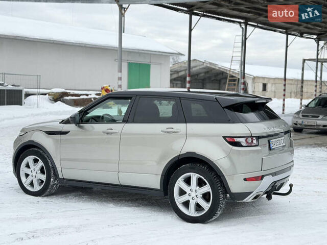 Жовтий Ленд Ровер Рендж Ровер Евок, об'ємом двигуна 2.18 л та пробігом 183 тис. км за 18750 $, фото 7 на Automoto.ua
