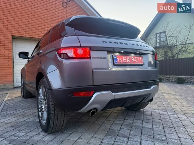 Серый Ленд Ровер Рендж Ровер Эвок, объемом двигателя 2.18 л и пробегом 200 тыс. км за 16800 $, фото 3 на Automoto.ua
