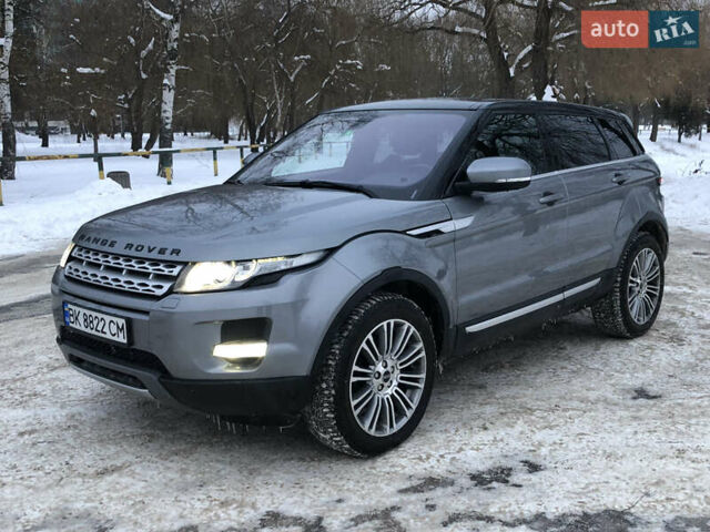 Сірий Ленд Ровер Рендж Ровер Евок, об'ємом двигуна 2 л та пробігом 192 тис. км за 14800 $, фото 12 на Automoto.ua