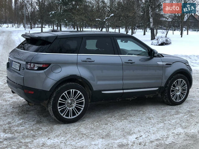 Сірий Ленд Ровер Рендж Ровер Евок, об'ємом двигуна 2 л та пробігом 192 тис. км за 14800 $, фото 30 на Automoto.ua