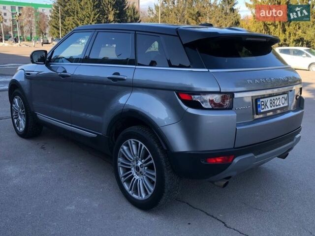 Серый Ленд Ровер Рендж Ровер Эвок, объемом двигателя 2 л и пробегом 194 тыс. км за 14400 $, фото 12 на Automoto.ua