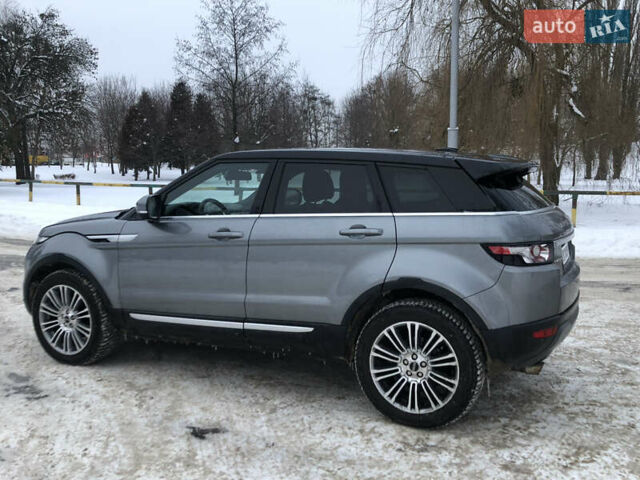 Сірий Ленд Ровер Рендж Ровер Евок, об'ємом двигуна 2 л та пробігом 192 тис. км за 14800 $, фото 16 на Automoto.ua