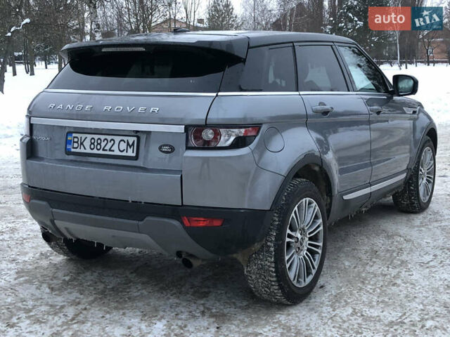 Сірий Ленд Ровер Рендж Ровер Евок, об'ємом двигуна 2 л та пробігом 192 тис. км за 14800 $, фото 22 на Automoto.ua