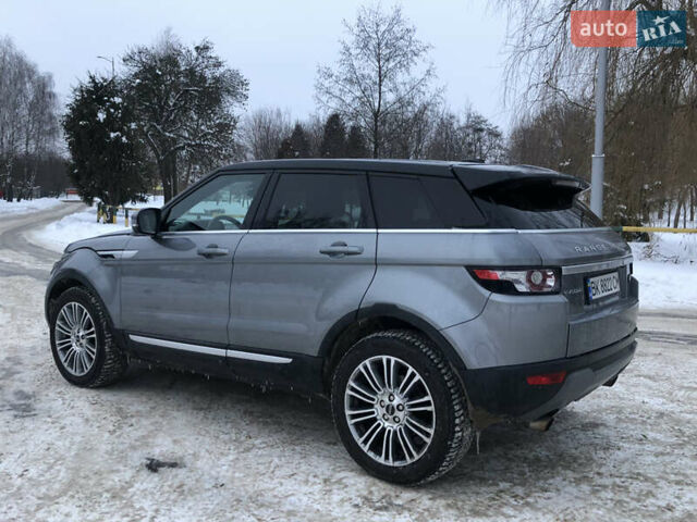 Сірий Ленд Ровер Рендж Ровер Евок, об'ємом двигуна 2 л та пробігом 192 тис. км за 14800 $, фото 15 на Automoto.ua