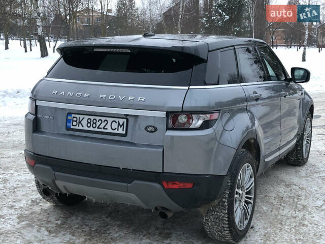 Сірий Ленд Ровер Рендж Ровер Евок, об'ємом двигуна 2 л та пробігом 192 тис. км за 14800 $, фото 20 на Automoto.ua