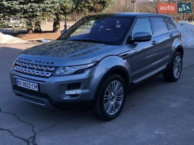 Серый Ленд Ровер Рендж Ровер Эвок, объемом двигателя 2 л и пробегом 194 тыс. км за 14900 $, фото 1 на Automoto.ua