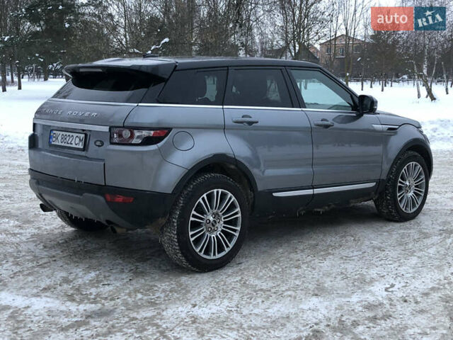 Сірий Ленд Ровер Рендж Ровер Евок, об'ємом двигуна 2 л та пробігом 192 тис. км за 14800 $, фото 27 на Automoto.ua