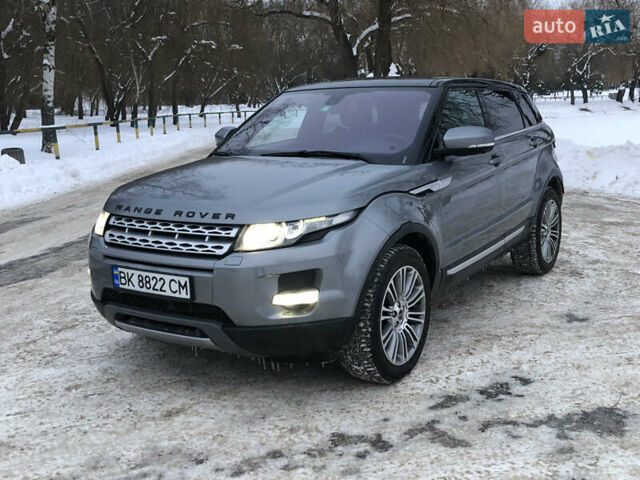 Сірий Ленд Ровер Рендж Ровер Евок, об'ємом двигуна 2 л та пробігом 192 тис. км за 14800 $, фото 10 на Automoto.ua