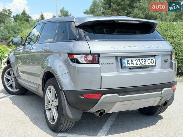 Сірий Ленд Ровер Рендж Ровер Евок, об'ємом двигуна 2 л та пробігом 156 тис. км за 15499 $, фото 10 на Automoto.ua