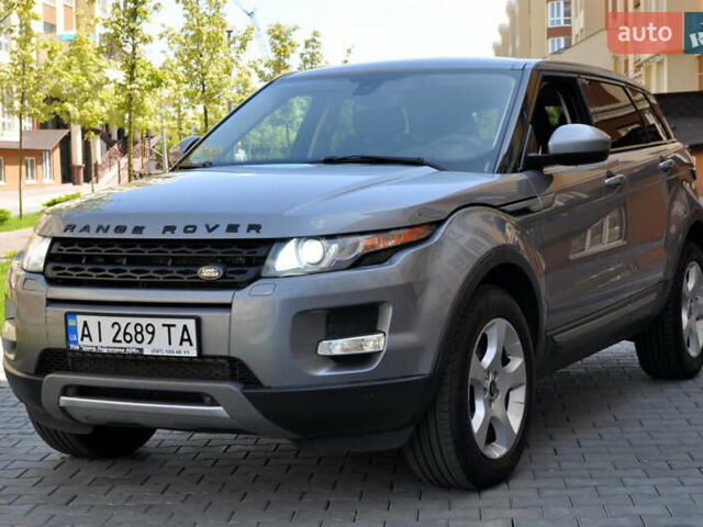 Сірий Ленд Ровер Рендж Ровер Евок, об'ємом двигуна 2 л та пробігом 250 тис. км за 15400 $, фото 17 на Automoto.ua