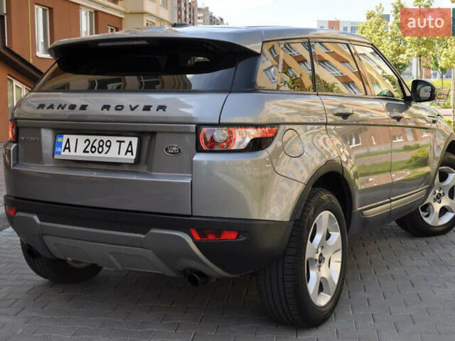 Сірий Ленд Ровер Рендж Ровер Евок, об'ємом двигуна 2 л та пробігом 250 тис. км за 15400 $, фото 3 на Automoto.ua