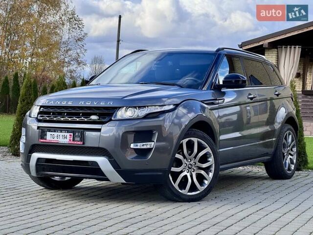 Ленд Ровер Рендж Ровер Эвок 2015 в Стрые на Automoto.ua Серый Ленд Ровер Рендж Ровер Эвок, объемом двигателя 2.18 л и пробегом 80 тыс. км за 19500 $, фото 12 на Automoto.ua