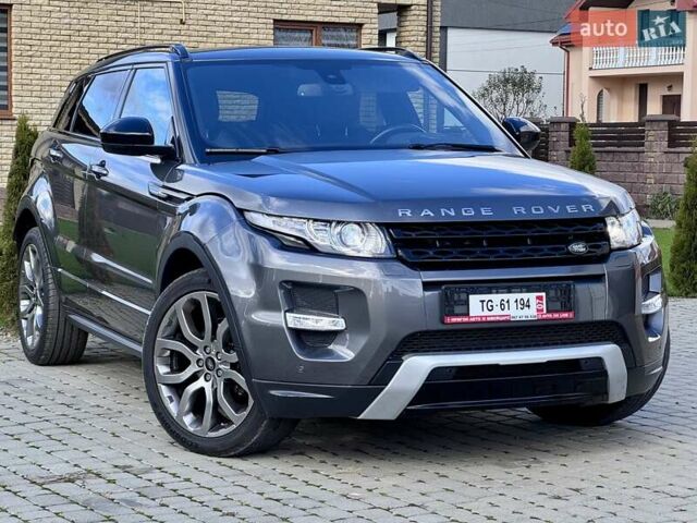 Ленд Ровер Рендж Ровер Эвок 2015 в Стрые на Automoto.ua Серый Ленд Ровер Рендж Ровер Эвок, объемом двигателя 2.18 л и пробегом 80 тыс. км за 19500 $, фото 3 на Automoto.ua