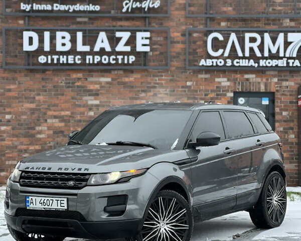 Сірий Ленд Ровер Рендж Ровер Евок, об'ємом двигуна 2 л та пробігом 184 тис. км за 14950 $, фото 1 на Automoto.ua