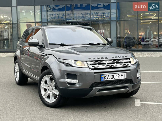 Сірий Ленд Ровер Рендж Ровер Евок, об'ємом двигуна 2 л та пробігом 110 тис. км за 18750 $, фото 1 на Automoto.ua