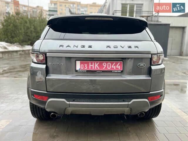 Сірий Ленд Ровер Рендж Ровер Евок, об'ємом двигуна 2 л та пробігом 220 тис. км за 13300 $, фото 16 на Automoto.ua
