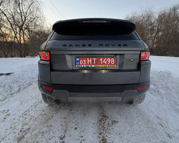 Серый Ленд Ровер Рендж Ровер Эвок, объемом двигателя 2 л и пробегом 216 тыс. км за 16000 $, фото 7 на Automoto.ua