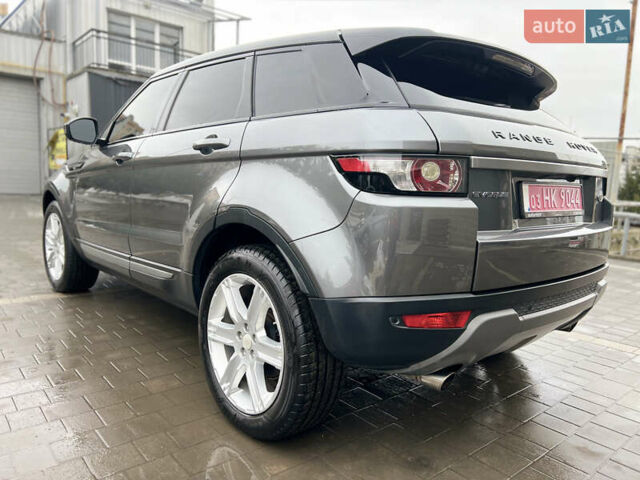 Сірий Ленд Ровер Рендж Ровер Евок, об'ємом двигуна 2 л та пробігом 220 тис. км за 13300 $, фото 22 на Automoto.ua