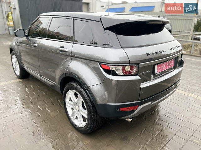 Сірий Ленд Ровер Рендж Ровер Евок, об'ємом двигуна 2 л та пробігом 220 тис. км за 13300 $, фото 23 на Automoto.ua