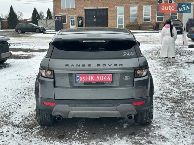Сірий Ленд Ровер Рендж Ровер Евок, об'ємом двигуна 2 л та пробігом 219 тис. км за 11800 $, фото 3 на Automoto.ua