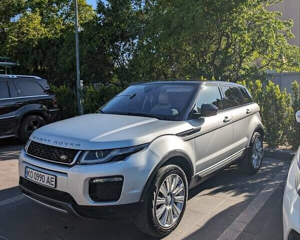 Сірий Ленд Ровер Рендж Ровер Евок, об'ємом двигуна 2 л та пробігом 136 тис. км за 21500 $, фото 3 на Automoto.ua