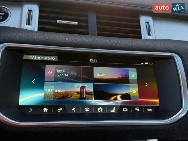 Сірий Ленд Ровер Рендж Ровер Евок, об'ємом двигуна 2 л та пробігом 88 тис. км за 20500 $, фото 28 на Automoto.ua