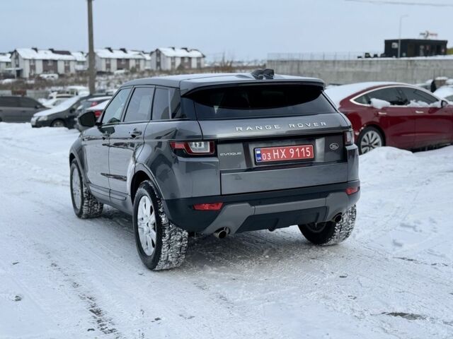 Сірий Ленд Ровер Рендж Ровер Евок, об'ємом двигуна 2 л та пробігом 173 тис. км за 20800 $, фото 5 на Automoto.ua