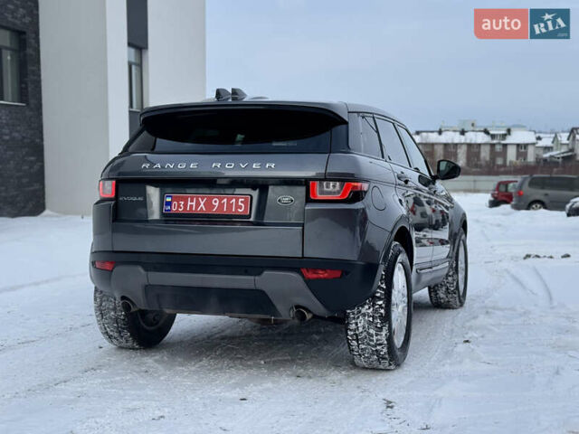 Сірий Ленд Ровер Рендж Ровер Евок, об'ємом двигуна 2 л та пробігом 170 тис. км за 20800 $, фото 7 на Automoto.ua