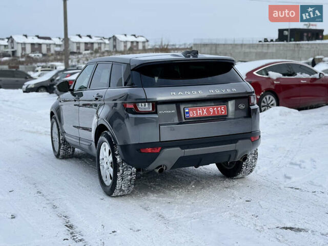 Сірий Ленд Ровер Рендж Ровер Евок, об'ємом двигуна 2 л та пробігом 170 тис. км за 20800 $, фото 3 на Automoto.ua