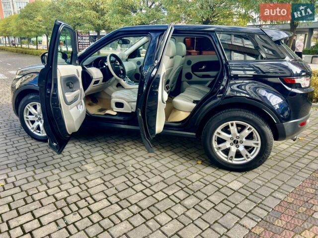 Синий Ленд Ровер Рендж Ровер Эвок, объемом двигателя 2.18 л и пробегом 203 тыс. км за 15900 $, фото 6 на Automoto.ua