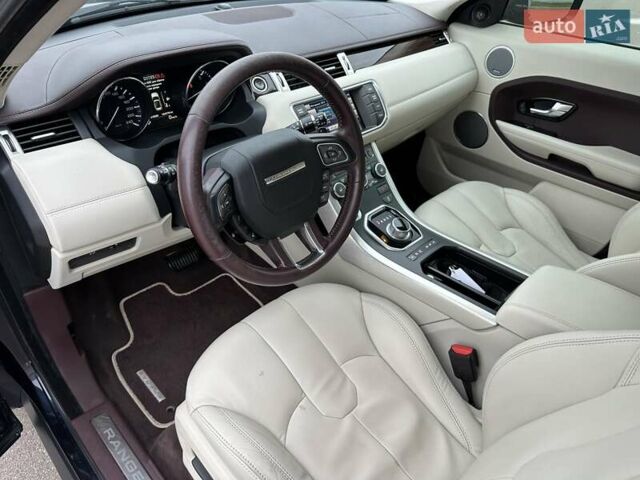 Синій Ленд Ровер Рендж Ровер Евок, об'ємом двигуна 2 л та пробігом 124 тис. км за 14600 $, фото 10 на Automoto.ua