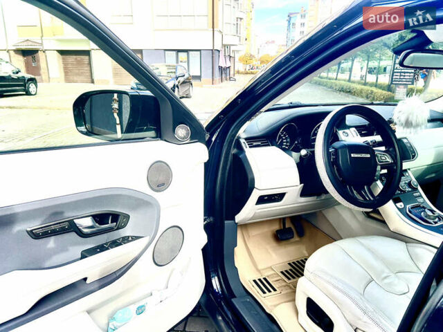 Синий Ленд Ровер Рендж Ровер Эвок, объемом двигателя 2.18 л и пробегом 197 тыс. км за 17200 $, фото 7 на Automoto.ua