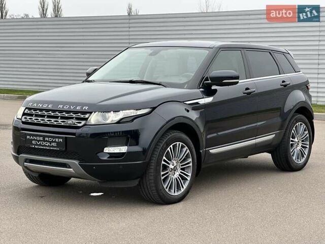 Синій Ленд Ровер Рендж Ровер Евок, об'ємом двигуна 2 л та пробігом 124 тис. км за 14600 $, фото 2 на Automoto.ua