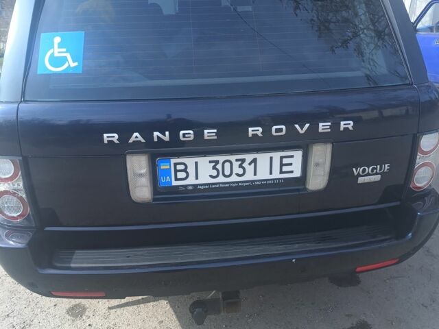 Синій Ленд Ровер Рендж Ровер Евок, об'ємом двигуна 4.4 л та пробігом 310 тис. км за 18500 $, фото 5 на Automoto.ua