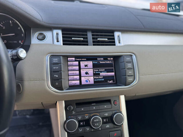 Синій Ленд Ровер Рендж Ровер Евок, об'ємом двигуна 2.18 л та пробігом 178 тис. км за 15900 $, фото 21 на Automoto.ua