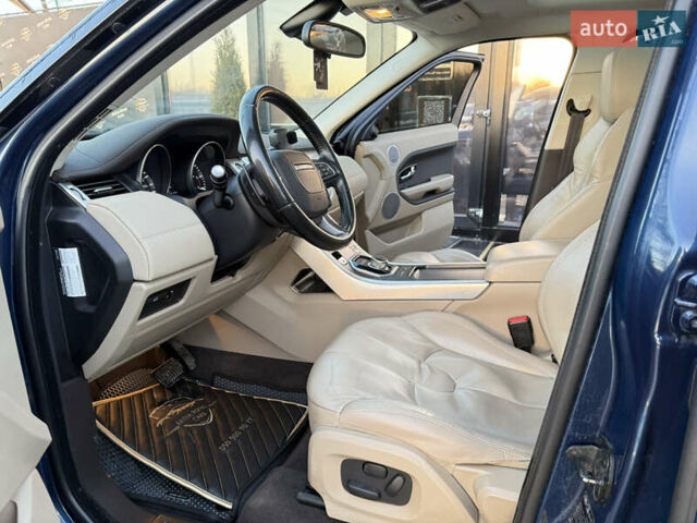 Синій Ленд Ровер Рендж Ровер Евок, об'ємом двигуна 2.18 л та пробігом 220 тис. км за 14900 $, фото 11 на Automoto.ua