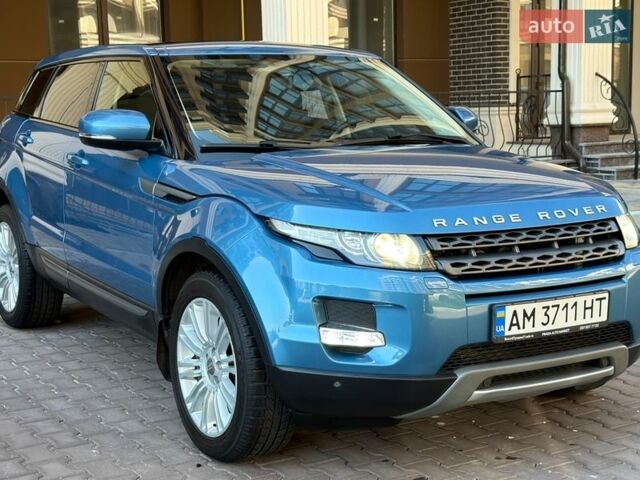 Синій Ленд Ровер Рендж Ровер Евок, об'ємом двигуна 2.18 л та пробігом 178 тис. км за 15900 $, фото 27 на Automoto.ua