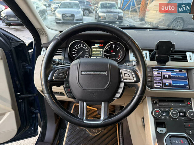 Синій Ленд Ровер Рендж Ровер Евок, об'ємом двигуна 2.18 л та пробігом 220 тис. км за 14900 $, фото 26 на Automoto.ua