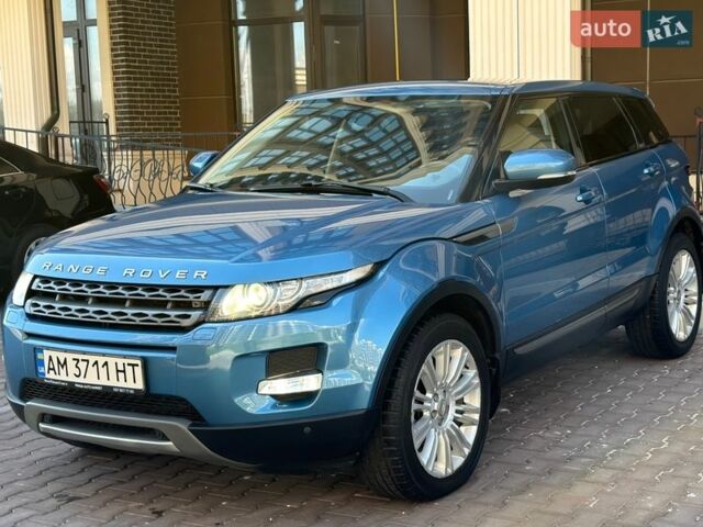 Синій Ленд Ровер Рендж Ровер Евок, об'ємом двигуна 2.18 л та пробігом 178 тис. км за 15900 $, фото 10 на Automoto.ua