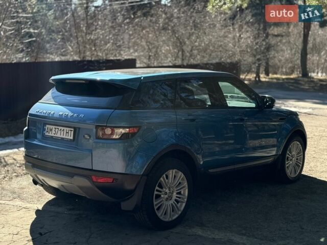 Синий Ленд Ровер Рендж Ровер Эвок, объемом двигателя 2.18 л и пробегом 178 тыс. км за 17900 $, фото 3 на Automoto.ua