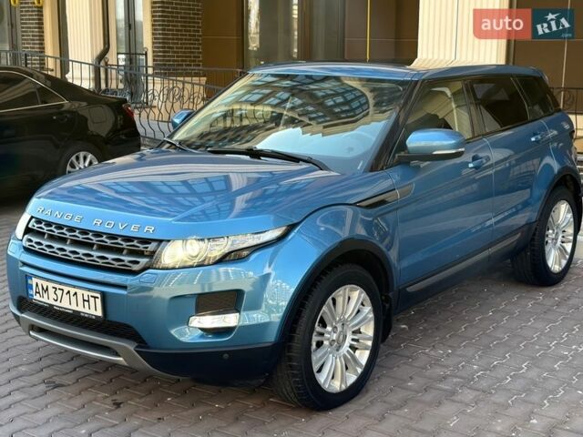 Синій Ленд Ровер Рендж Ровер Евок, об'ємом двигуна 2.18 л та пробігом 178 тис. км за 15900 $, фото 4 на Automoto.ua