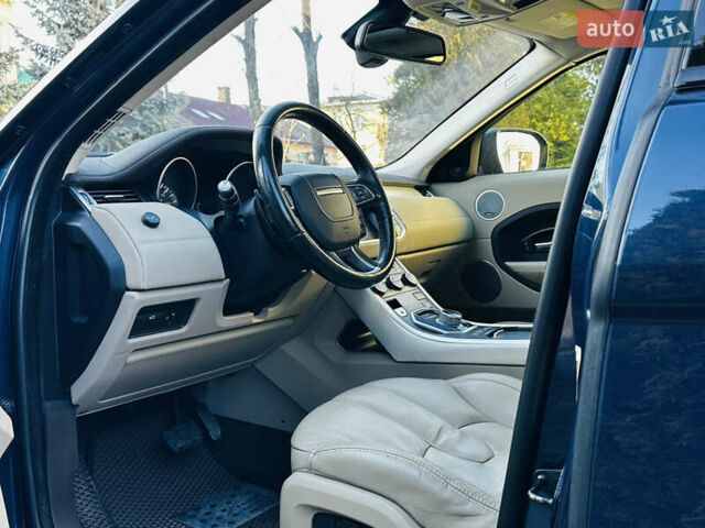 Синий Ленд Ровер Рендж Ровер Эвок, объемом двигателя 2 л и пробегом 156 тыс. км за 16000 $, фото 48 на Automoto.ua