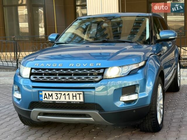 Синій Ленд Ровер Рендж Ровер Евок, об'ємом двигуна 2.18 л та пробігом 178 тис. км за 15900 $, фото 5 на Automoto.ua