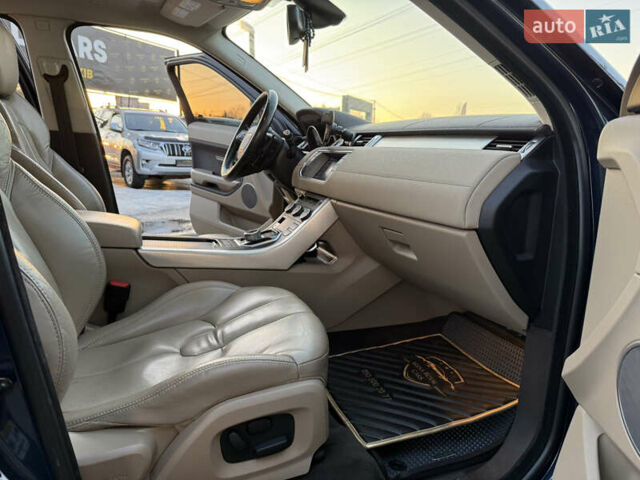 Синій Ленд Ровер Рендж Ровер Евок, об'ємом двигуна 2.18 л та пробігом 220 тис. км за 14900 $, фото 21 на Automoto.ua